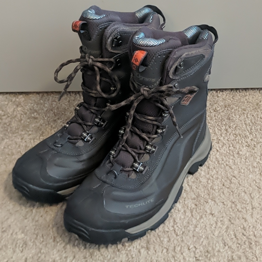 Columbia insulated snow boots mens 10